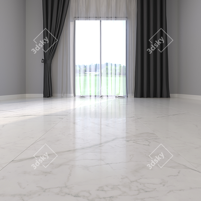 HD Multisub Marble Floor 145 3D model image 2