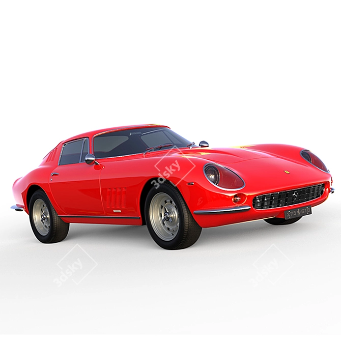 Iconic Ferrari 275 GTB 3D model image 1