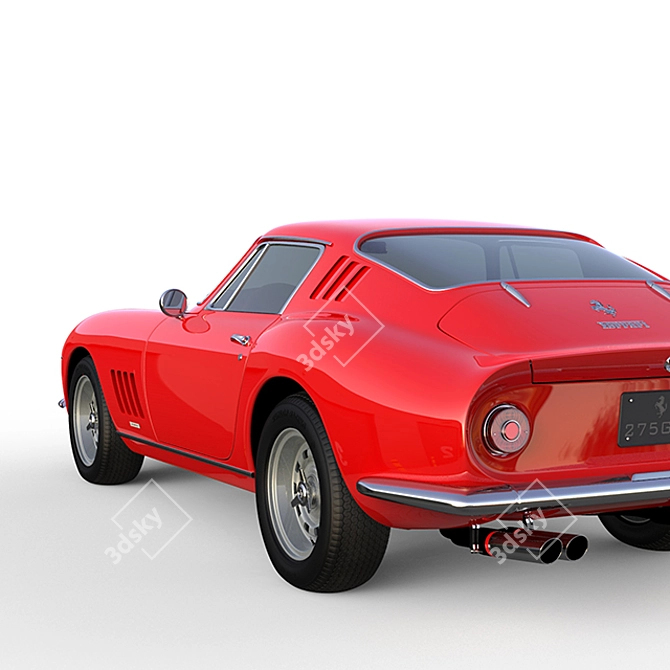 Iconic Ferrari 275 GTB 3D model image 3