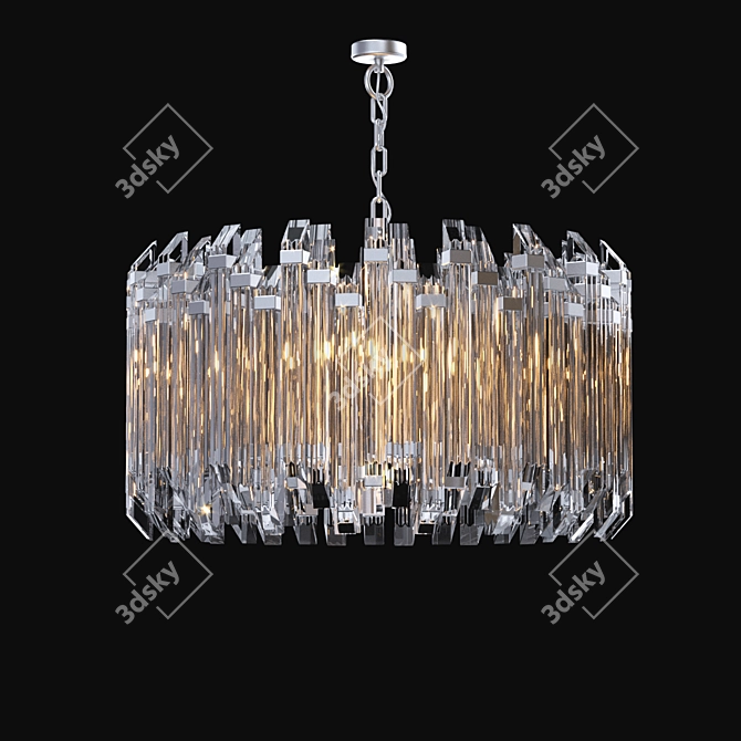 Suzanne Kasler Chandelier: 20"H x 28.25"W 3D model image 1