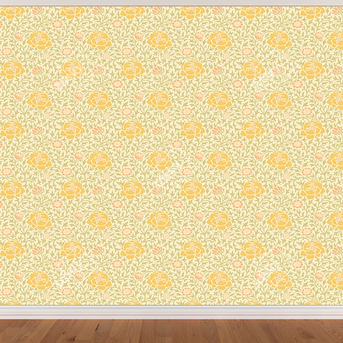 Seamless Wallpaper Set - 3 Colors 3D model image 2