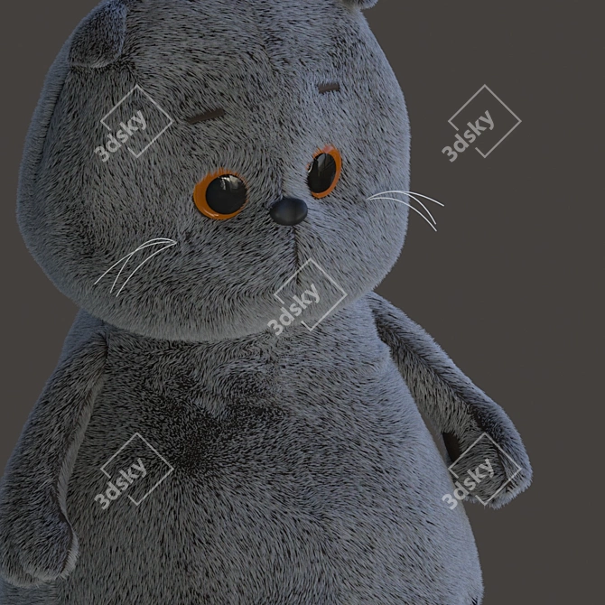 Cozy Kitty Basics 3D model image 2