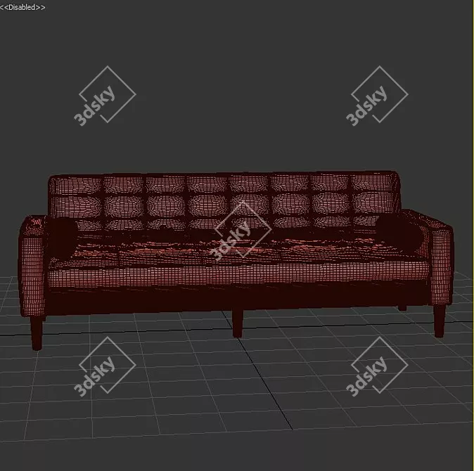 Comfy Dreamy Sofa 3D model image 3