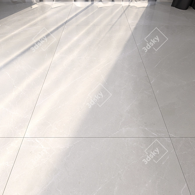 Elegant Marble Floor Collection 3D model image 1