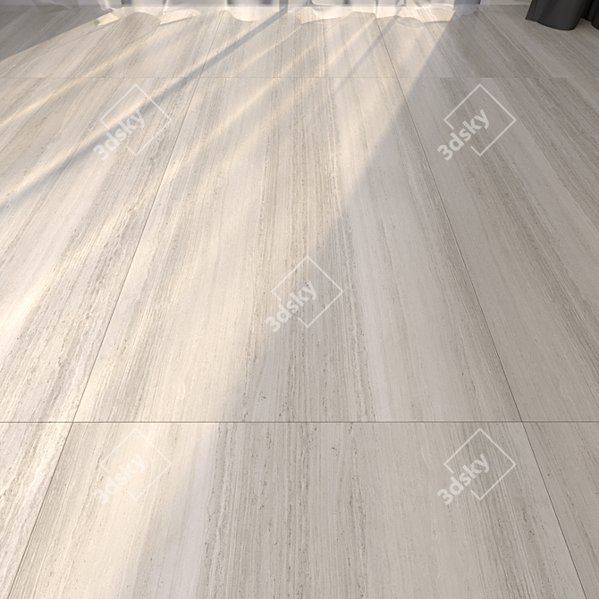 HD Marble Floor Tiles 3D model image 1