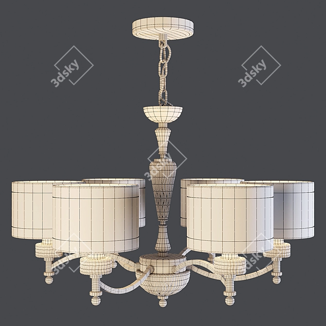 Maytoni Alicante Ceiling Lamp 3D model image 2