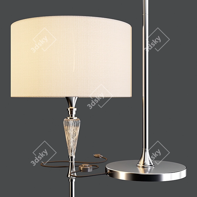 Maytoni Alicante Floor Lamp 3D model image 1