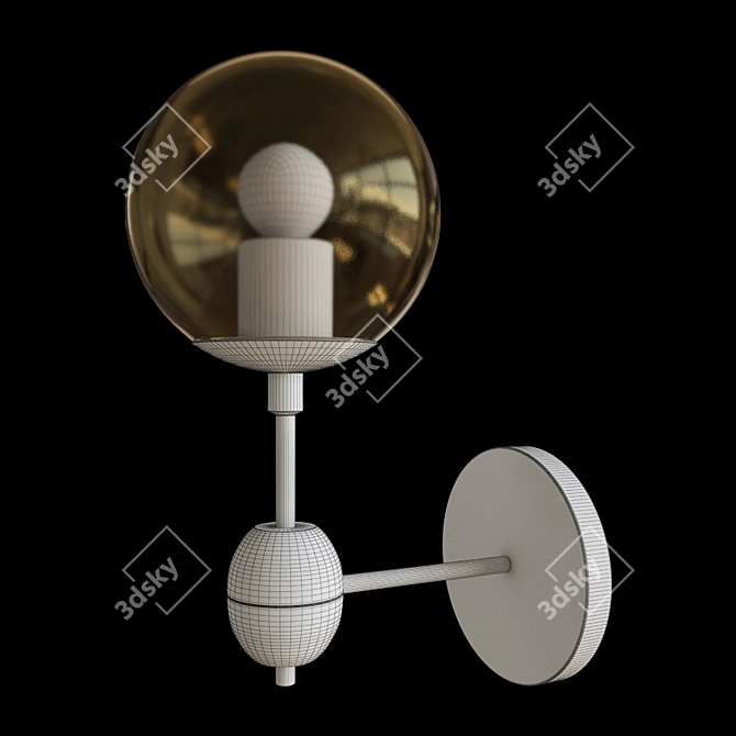 Elegant Sconce 5801 by MHLIVING 3D model image 3