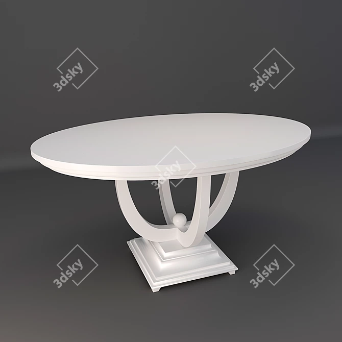  Millwood Table: 1500x900x760mm 3D model image 1