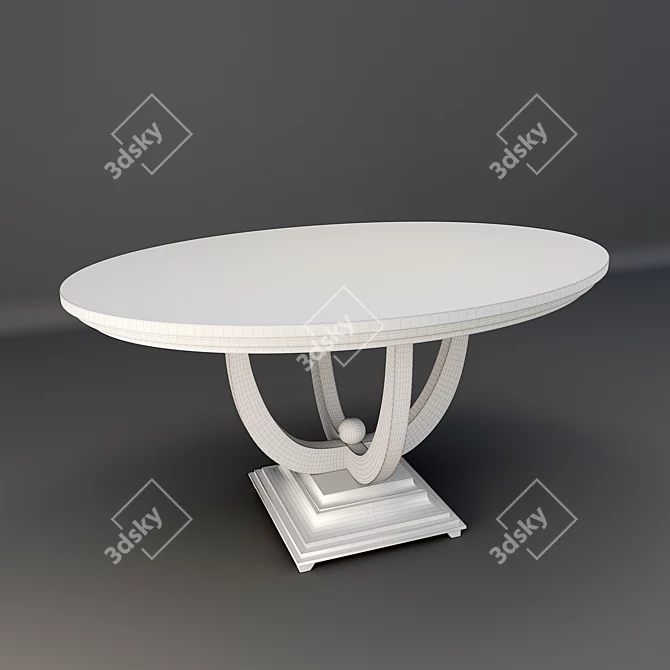  Millwood Table: 1500x900x760mm 3D model image 2