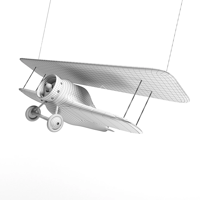 Aeronautical Decor Piece 3D model image 3