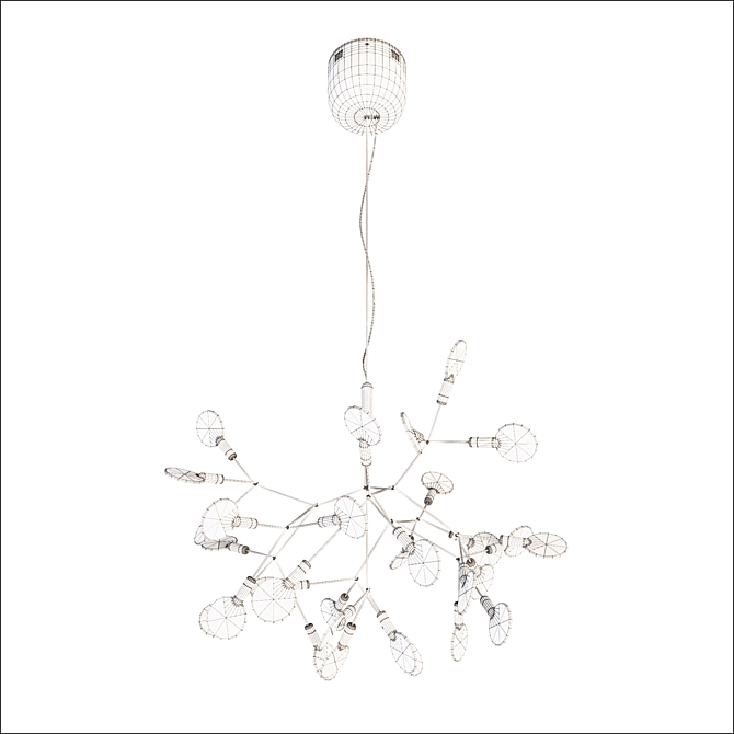 Modern Moooi Heracleum Pendant Light 3D model image 2