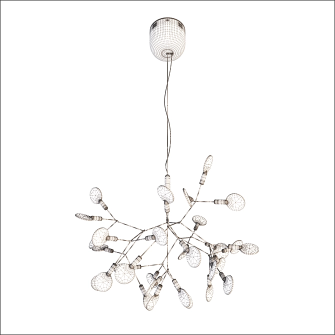 Modern Moooi Heracleum Pendant Light 3D model image 3