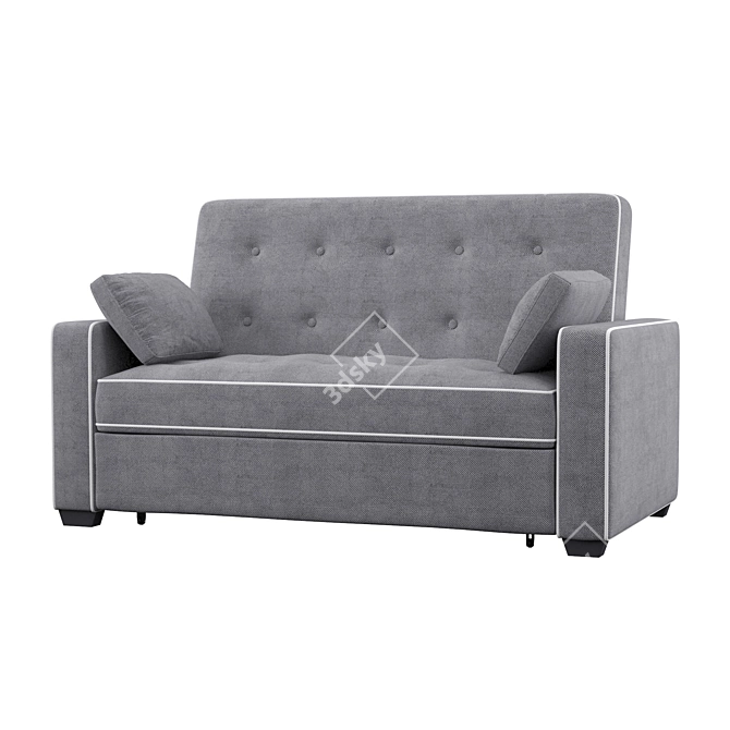  Comfy and Chic Sofa: Perfect for Every Living Space 3D model image 1