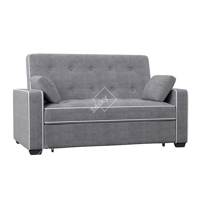  Comfy and Chic Sofa: Perfect for Every Living Space 3D model image 2