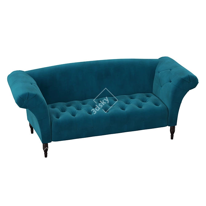 Cozy Elegant Sofa 3D model image 2