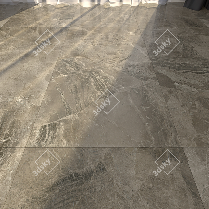 Elegant Marble 159: HD Texture & Multiple Options 3D model image 1