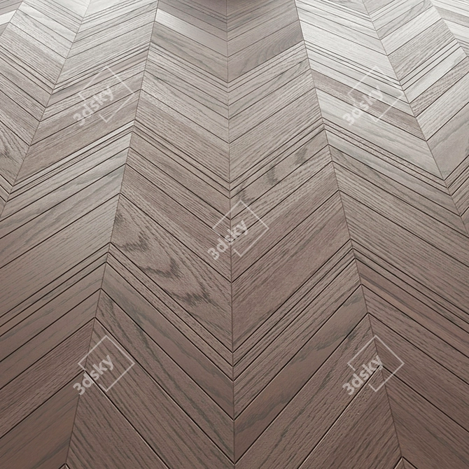 Zonta Oak Shake Parquet 3D model image 2