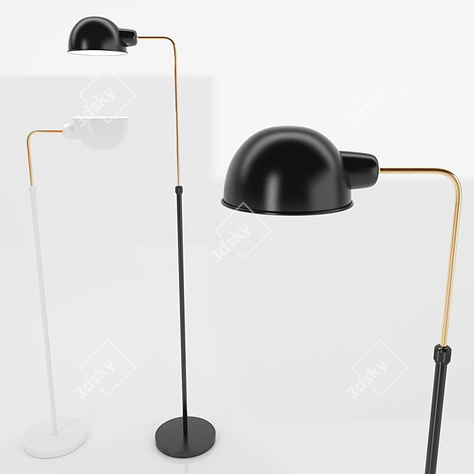 Title: Herbie Floor Lamp 3D model image 1