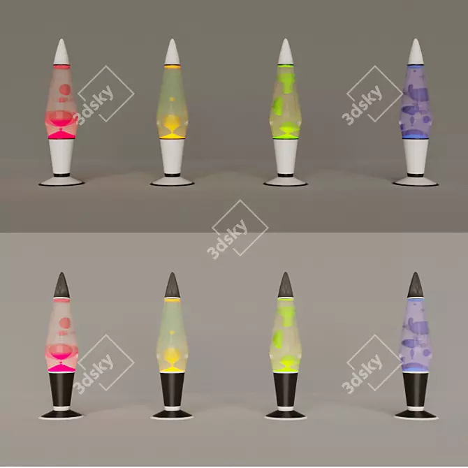 Mesmerizing Lava Lamp 3D model image 2