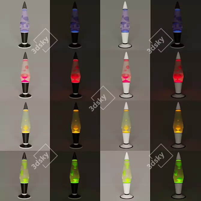 Mesmerizing Lava Lamp 3D model image 3