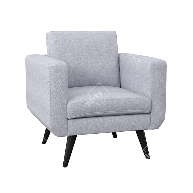 Comfort Plus Armchair 3D model image 1