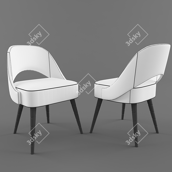 ErgoComfort Chair 3D model image 1