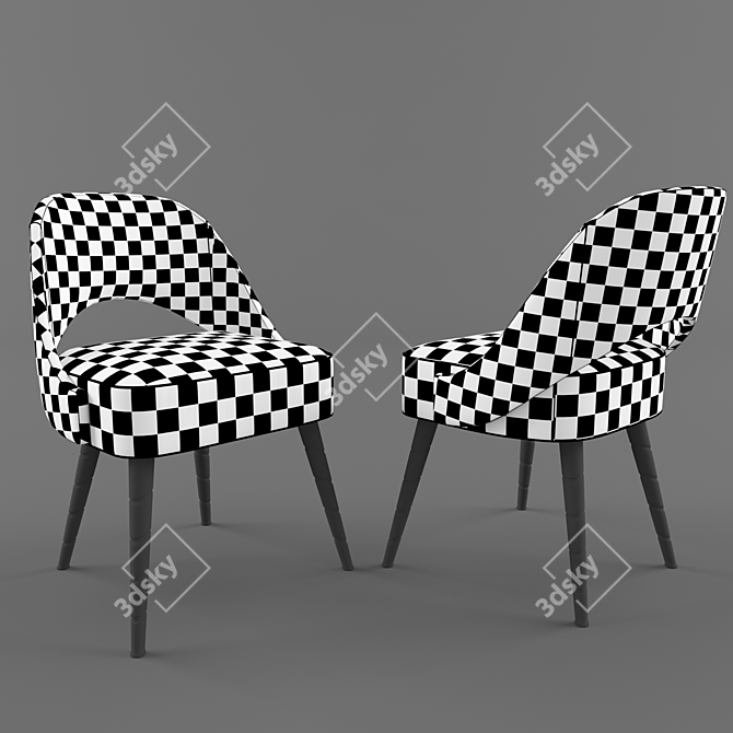 ErgoComfort Chair 3D model image 2