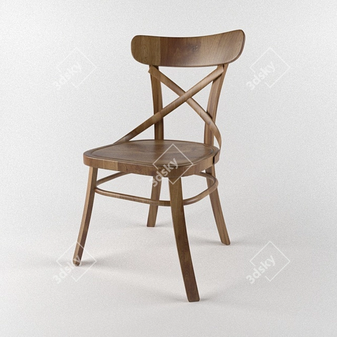 Poland Chair: Poly 80.032, Verts 52704 3D model image 1