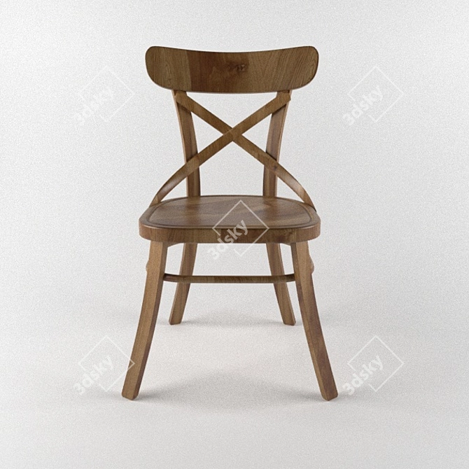 Poland Chair: Poly 80.032, Verts 52704 3D model image 2