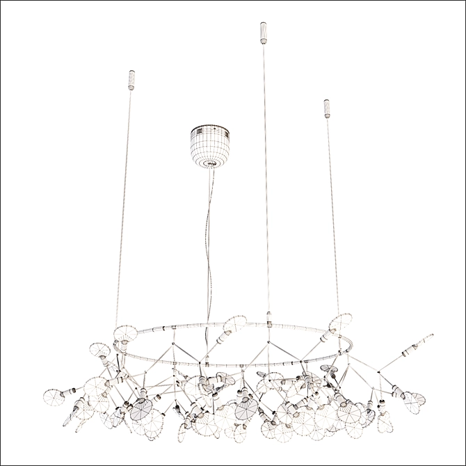 Moooi Heracleum D60 C: Modern Lighting Fixture 3D model image 2