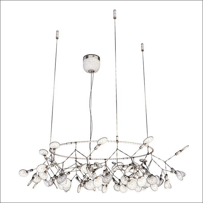 Moooi Heracleum D60 C: Modern Lighting Fixture 3D model image 3