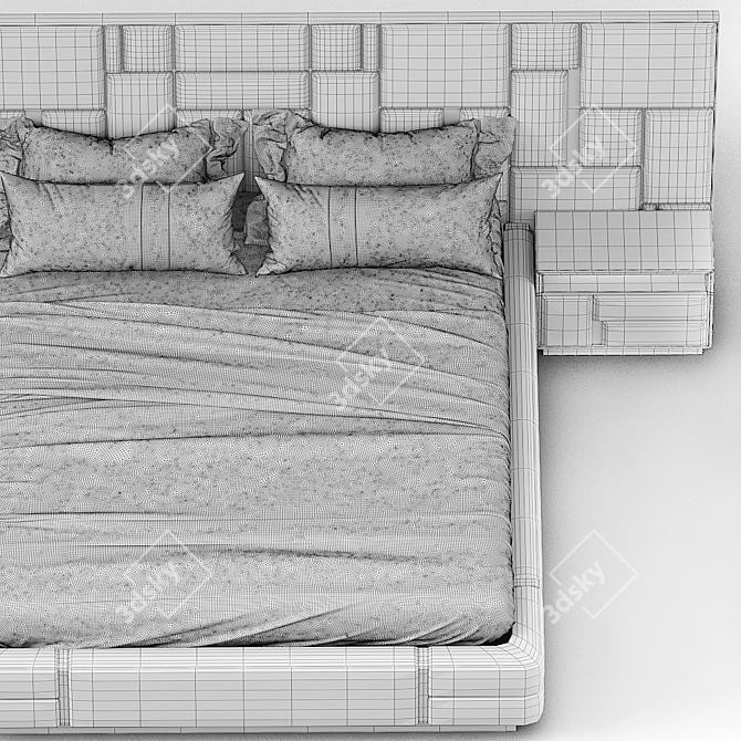 Luxury Dream Bed Visionnaire 3D model image 3