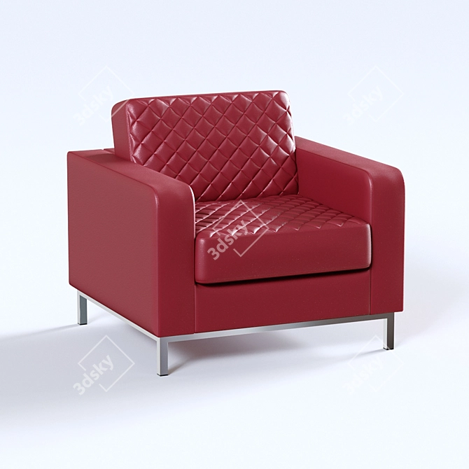 Luxury Bentley Chair: Stylish Comfort 3D model image 1