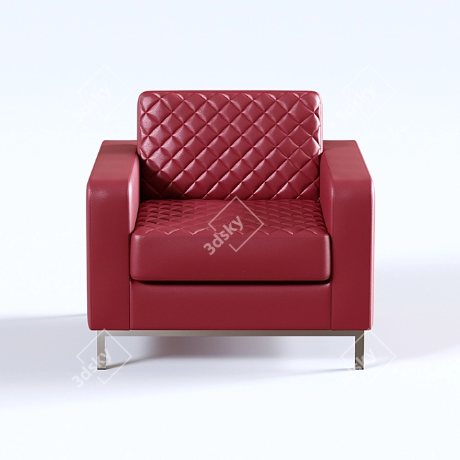 Luxury Bentley Chair: Stylish Comfort 3D model image 2