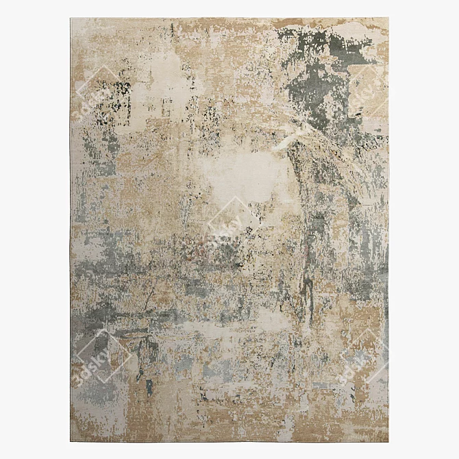 Thibault Van Renne Abstracts Rugs 3D model image 3