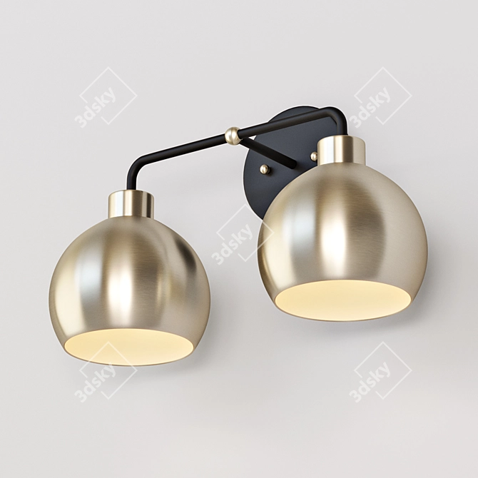Bubble Vanity Light: Young House Love 3D model image 1