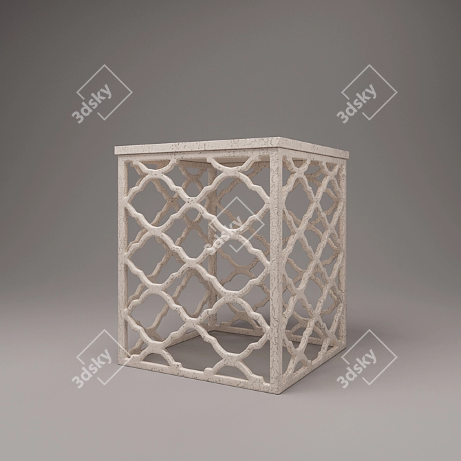 Safavieh Table Lonny: Modern Design, Turbosmooth Compatible 3D model image 1