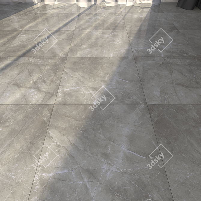 Luxury Marble Tiles 3D model image 1