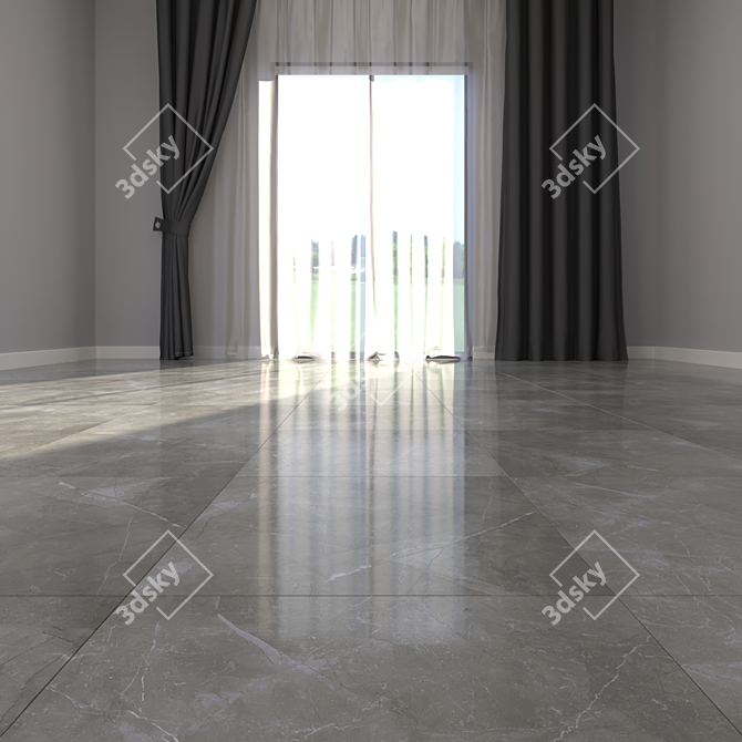 Luxury Marble Tiles 3D model image 2