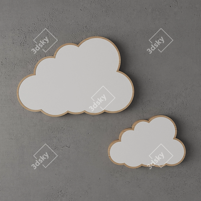 Dreamy Cloud Illuminator 3D model image 1