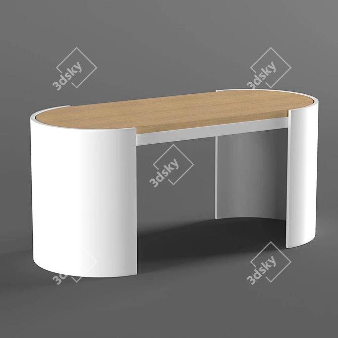 KRION ARO: Elegant Bathroom Solution 3D model image 2
