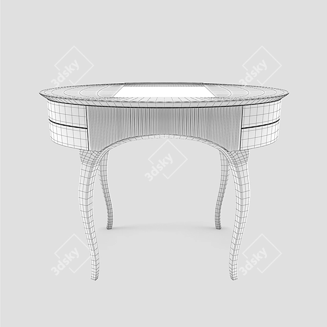 Arabella Vanity Table by Ceccotti 3D model image 3