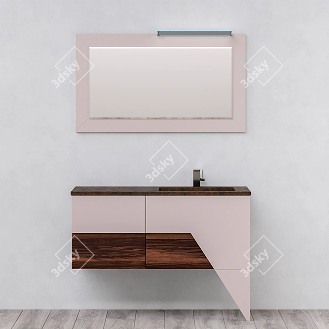 BMT TEKNO 04 Bath Furniture 3D model image 2