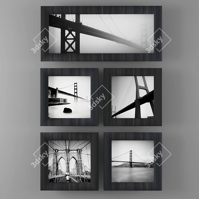 Monochrome Picture Collection 3D model image 1