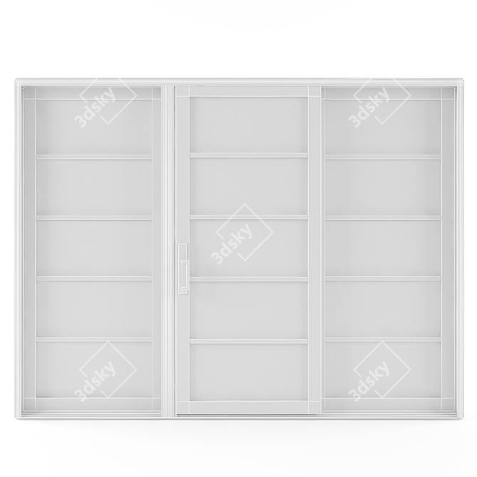 Scenic View Sliding Door 3D model image 2