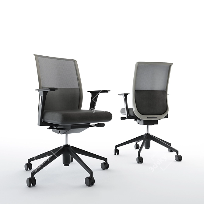 ErgoFlex Office Chair 3D model image 1