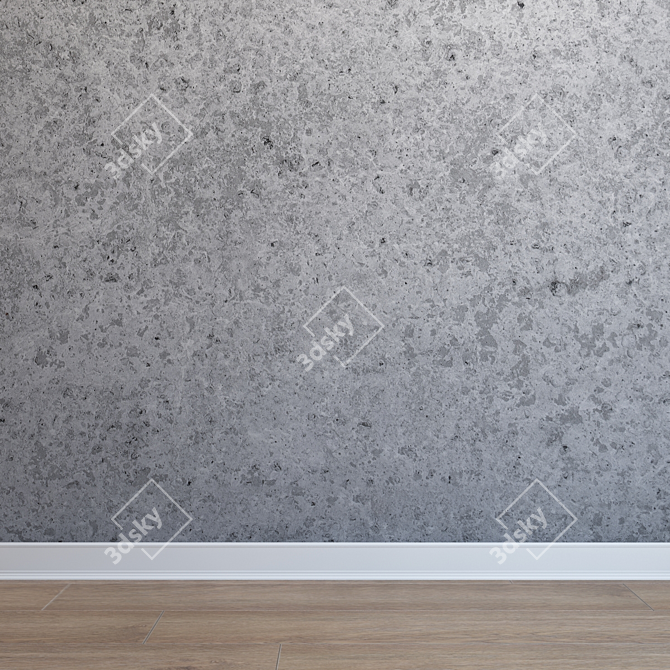 Seamless Concrete Texture | High-Detail | Interior and Exterior 3D model image 1