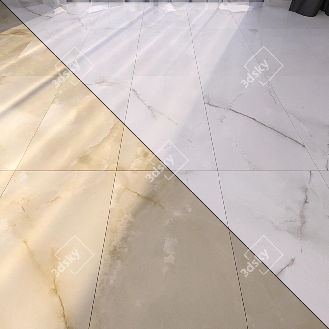 Luxury Marble Flooring Set 3D model image 1