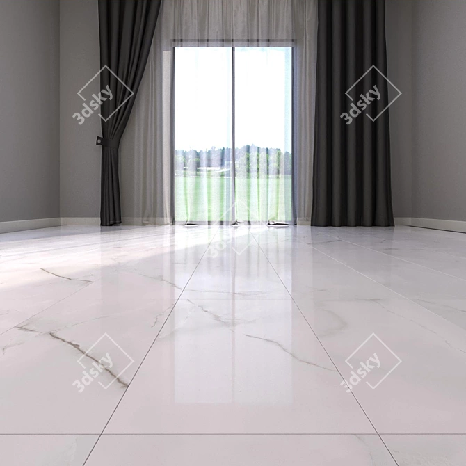 Luxury Marble Flooring Set 3D model image 3